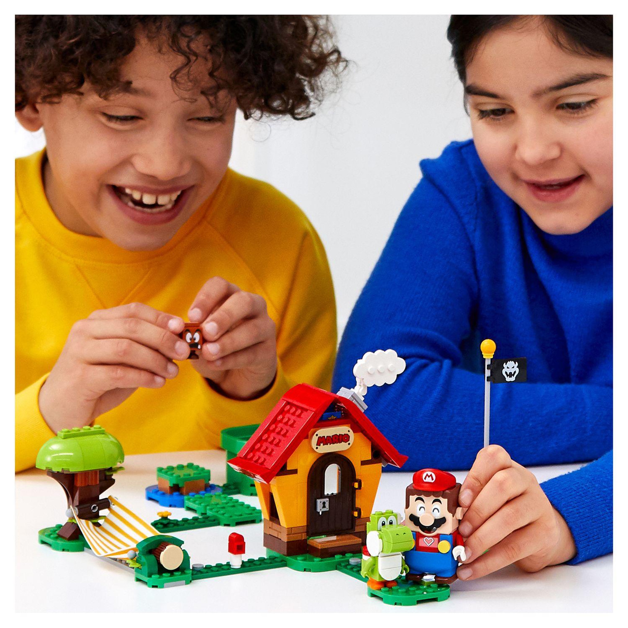 Voir la diapositive 4 : LEGO Super Mario 71367 - Ensemble d'extension La maison de Mario et Yoshi