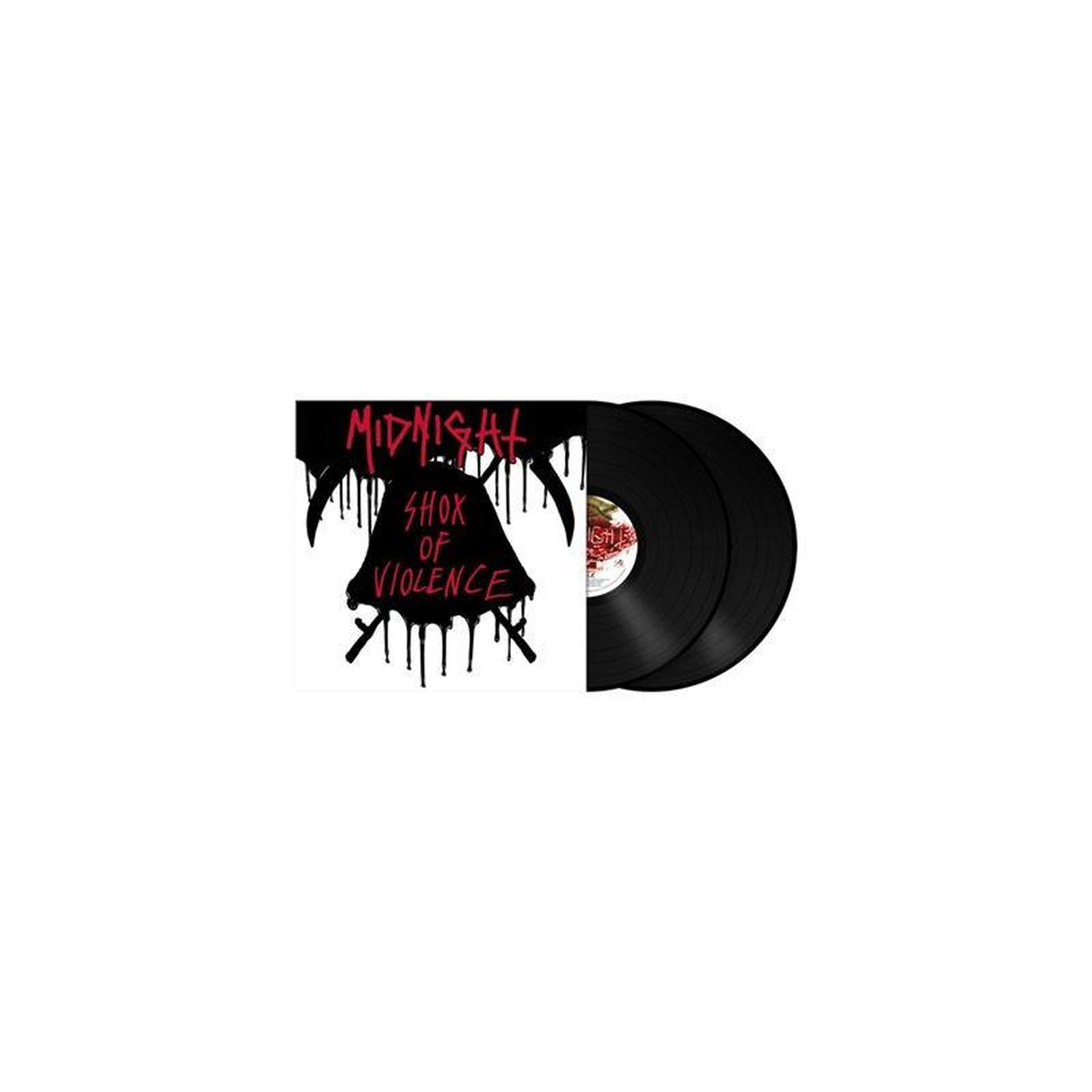 Midnight shox of violence 2023 double lp vinyle 12 pouces 2 disques metal blade