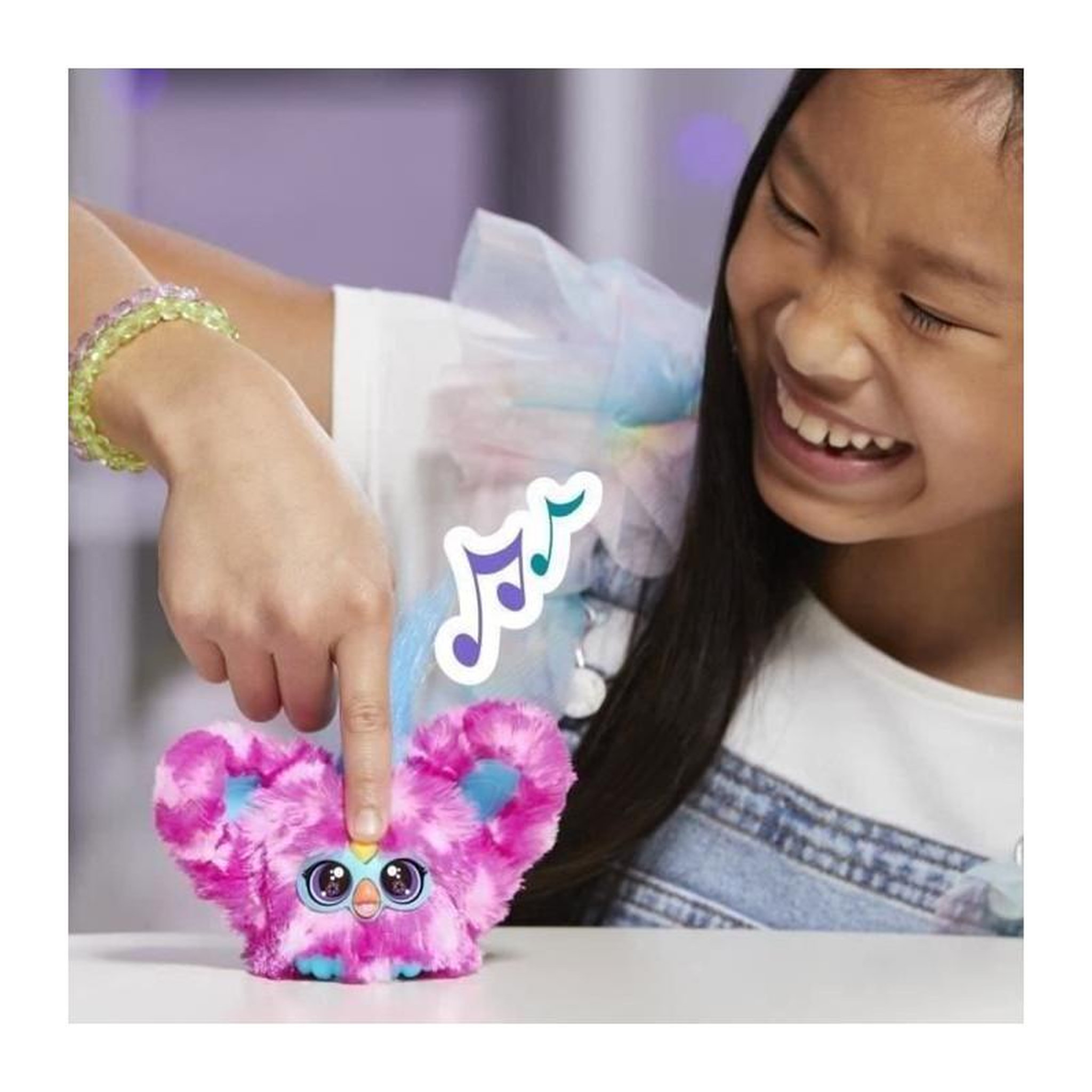 Voir la diapositive 4 : HASBRO Furby Furblets Dah-Tee, mini peluche électronique