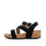 Voir la diapositive 1 : CHATTAWAK Sandales Noires Femme Chattawak Lilou