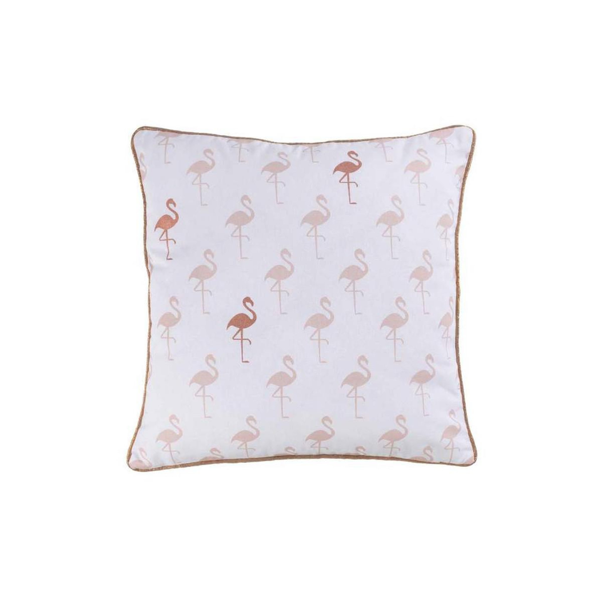Douceur d'Intérieur Housse de coussin  flamango  40x40cm rose
