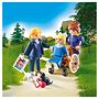 Voir la diapositive 2 : PLAYMOBIL 70258 - Heidi - Clara avec son Grand-Père et Mlle Rottenmeier