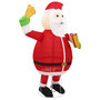 Voir la diapositive 4 : VIDAXL Decoration de Noël Figurine Pere Noël LED Tissu de luxe 180 cm