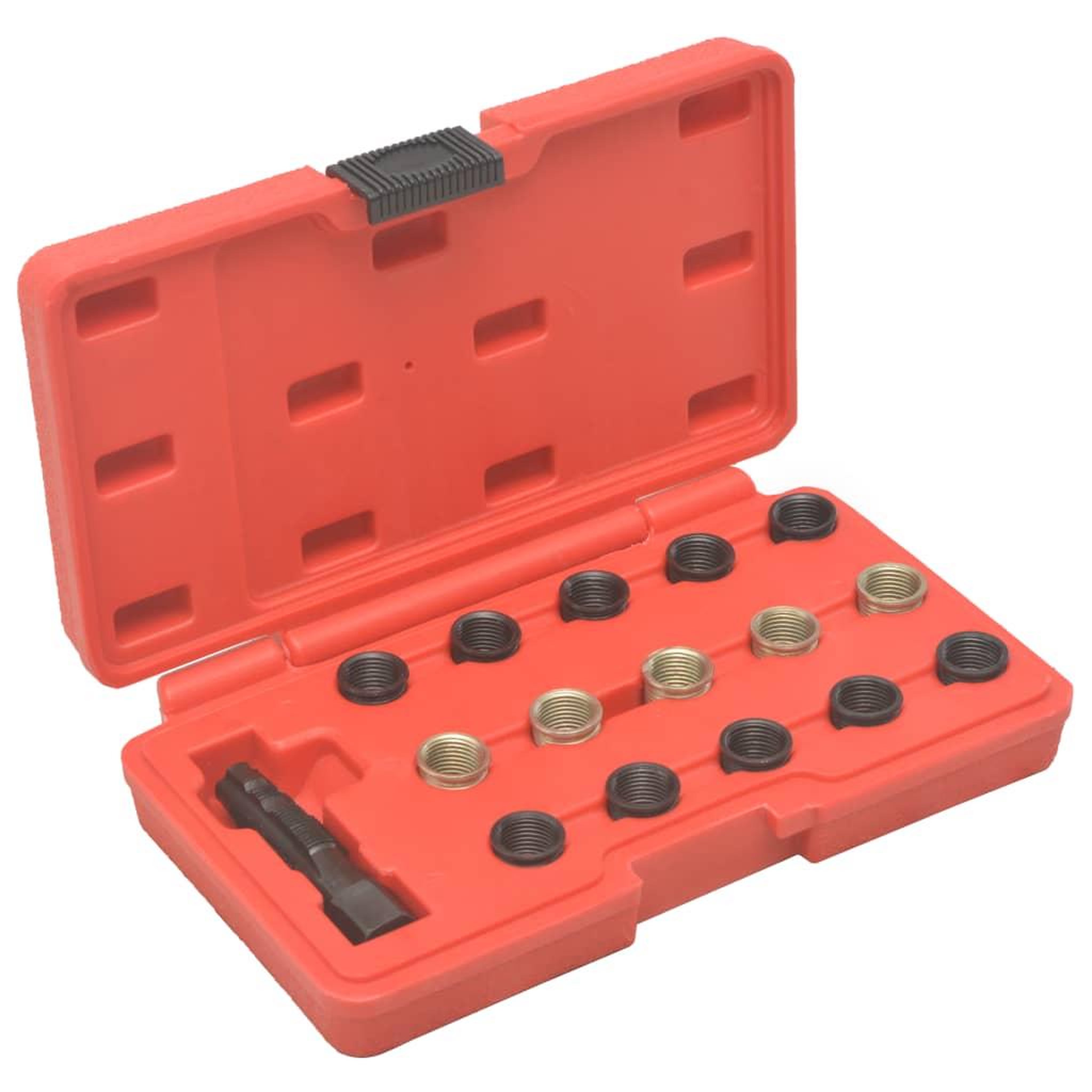 VIDAXL Kit reparation filetage bougie de prechauffage 16 pcs m14x1,25