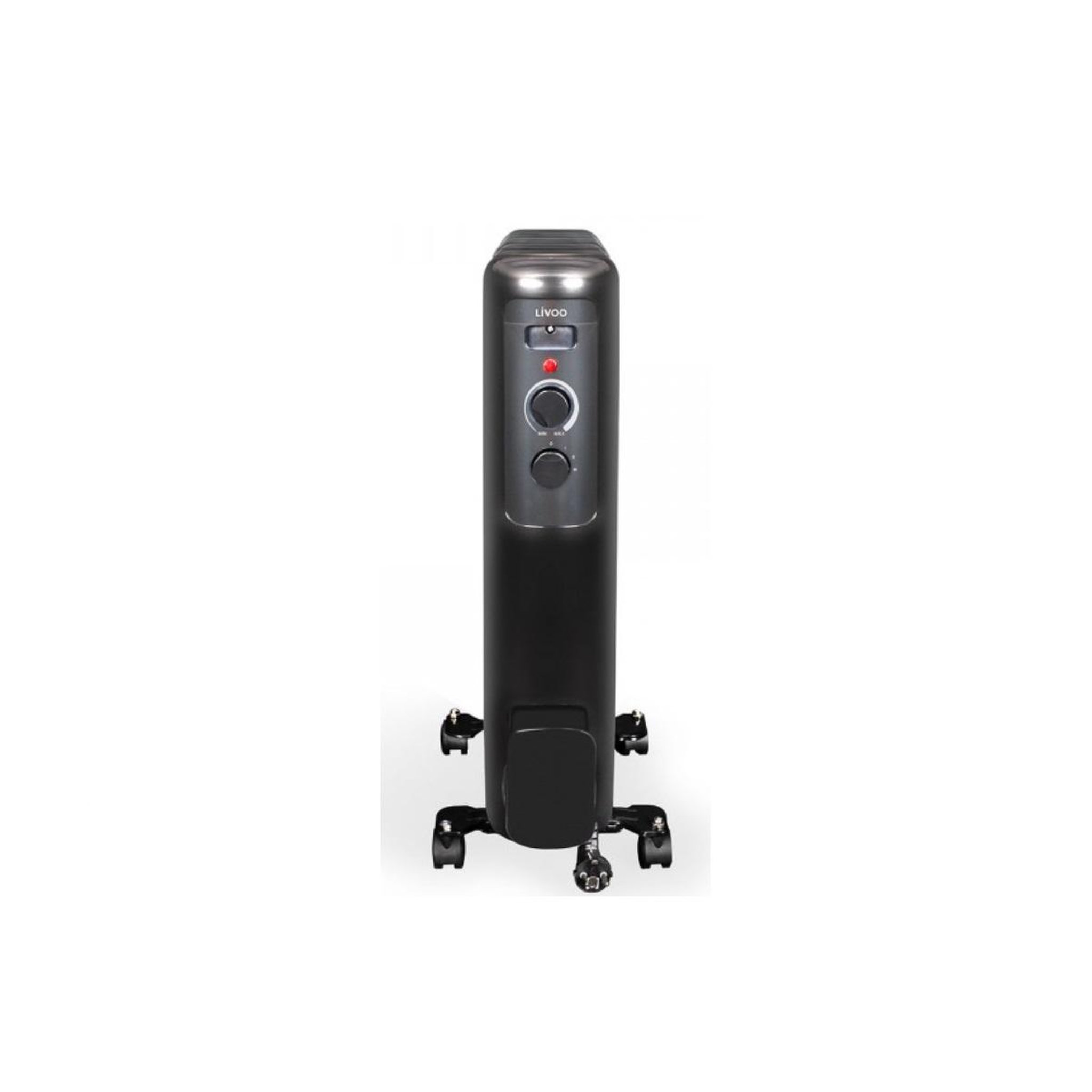 Voir la diapositive 3 : LIVOO Radiateur bain d'huile 2000w noir - DOM502