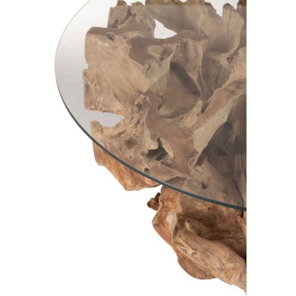 Paris Prix Table de Repas en Teck  Raoul  110cm Naturel