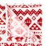 Voir la diapositive 4 : FEERIC LIGHT & CHRISTMAS Plaid de Noël motif Scandinave - 130 x 180 cm - Rouge