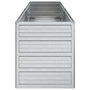 Voir la diapositive 5 : VIDAXL Lit sureleve de jardin 160x40x45 cm Acier galvanise Argente