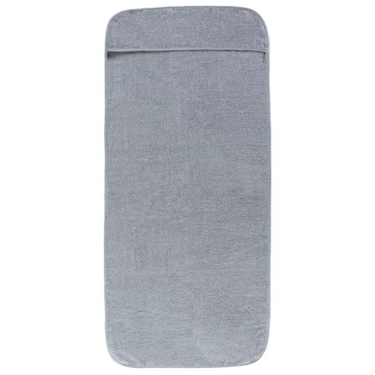 VIDAXL Serviettes de plage 6 pcs gris 60x135 cm tissu 400 GSM