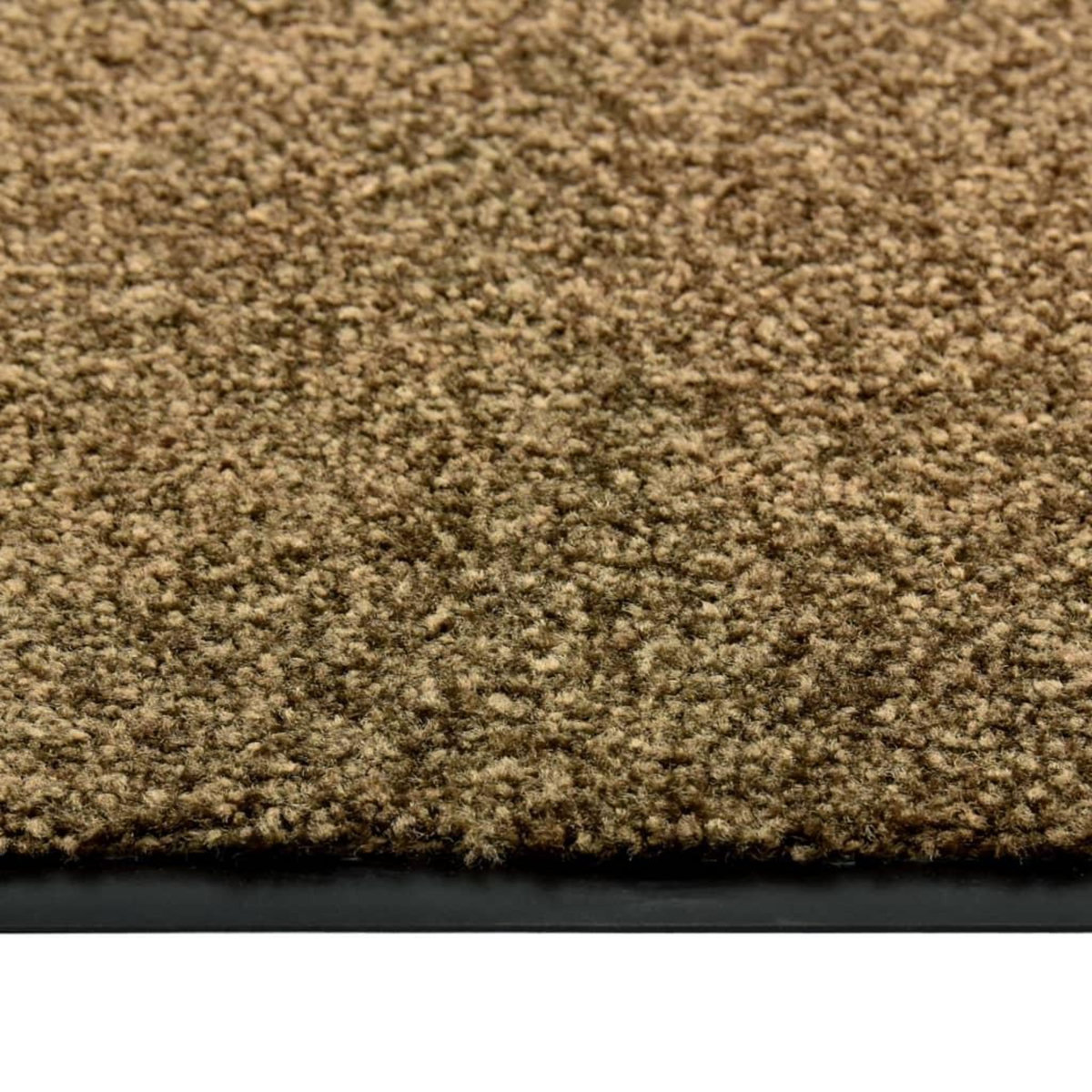 VIDAXL Paillasson lavable Marron 60x90 cm