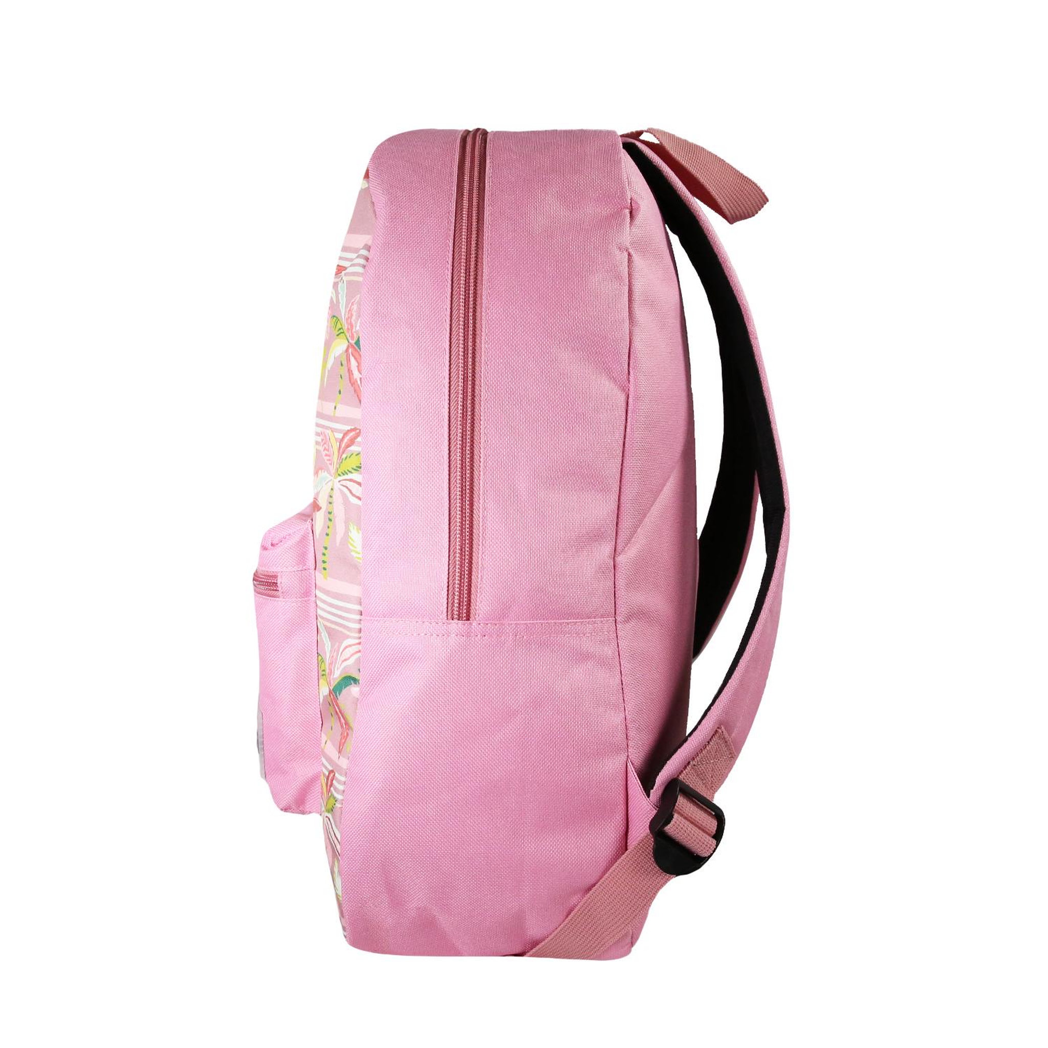 Voir la diapositive 3 : Bagtrotter Sac à dos rose palmiers Offshore 1 compartiment- Bagtrotter