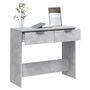 Voir la diapositive 5 : VIDAXL Table console Gris beton 90x36x75 cm Bois d'ingenierie