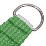 Voir la diapositive 5 : VIDAXL Voile d'ombrage 160 g/m^2 Vert clair 3,6x3,6 m PEHD