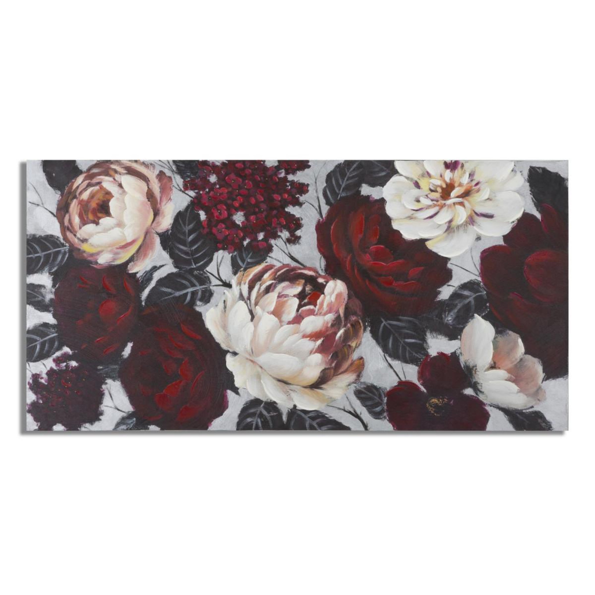 Paris Prix Toile peinture déco  flower  76x150cm multicolore