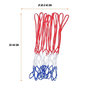 Voir la diapositive 3 : BUMBER Lot de 2 filets de panier de basket-ball - Rouge, blanc, bleu - Adaptabilité universelle et Installation facile