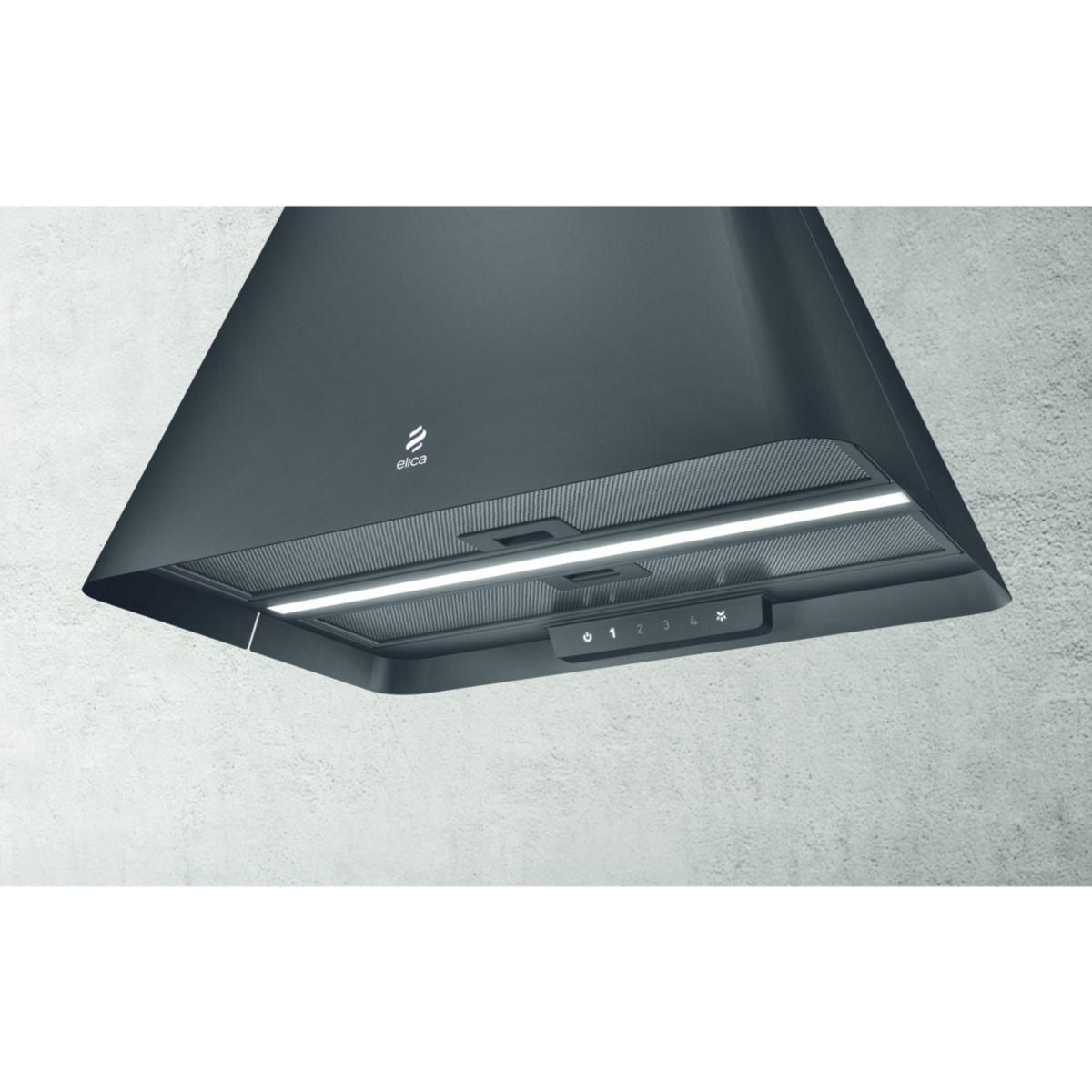 ELICA Hotte décorative îlot IKONA LIGHT BL/F/60