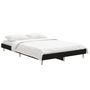 Voir la diapositive 3 : VIDAXL Cadre de lit sans matelas noir 120x190 cm bois d'ingenierie