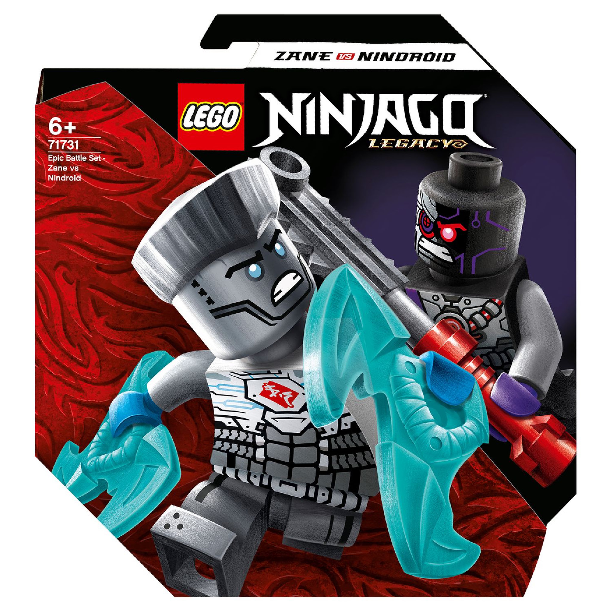 Voir la diapositive 1 : LEGO NINJAGO® 71731 Zane contre Nindroïde