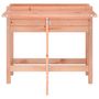 Voir la diapositive 4 : VIDAXL Jardiniere avec dessus de table pliable bois de Douglas massif