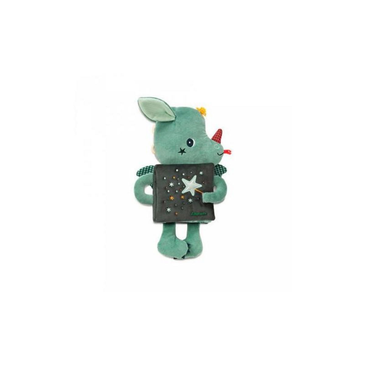 LILLIPUTIENS Livre doudou Lilliputiens Joe le dragon