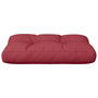 Voir la diapositive 5 : VIDAXL Coussin de palette rouge bordeaux 50x40x12 cm tissu