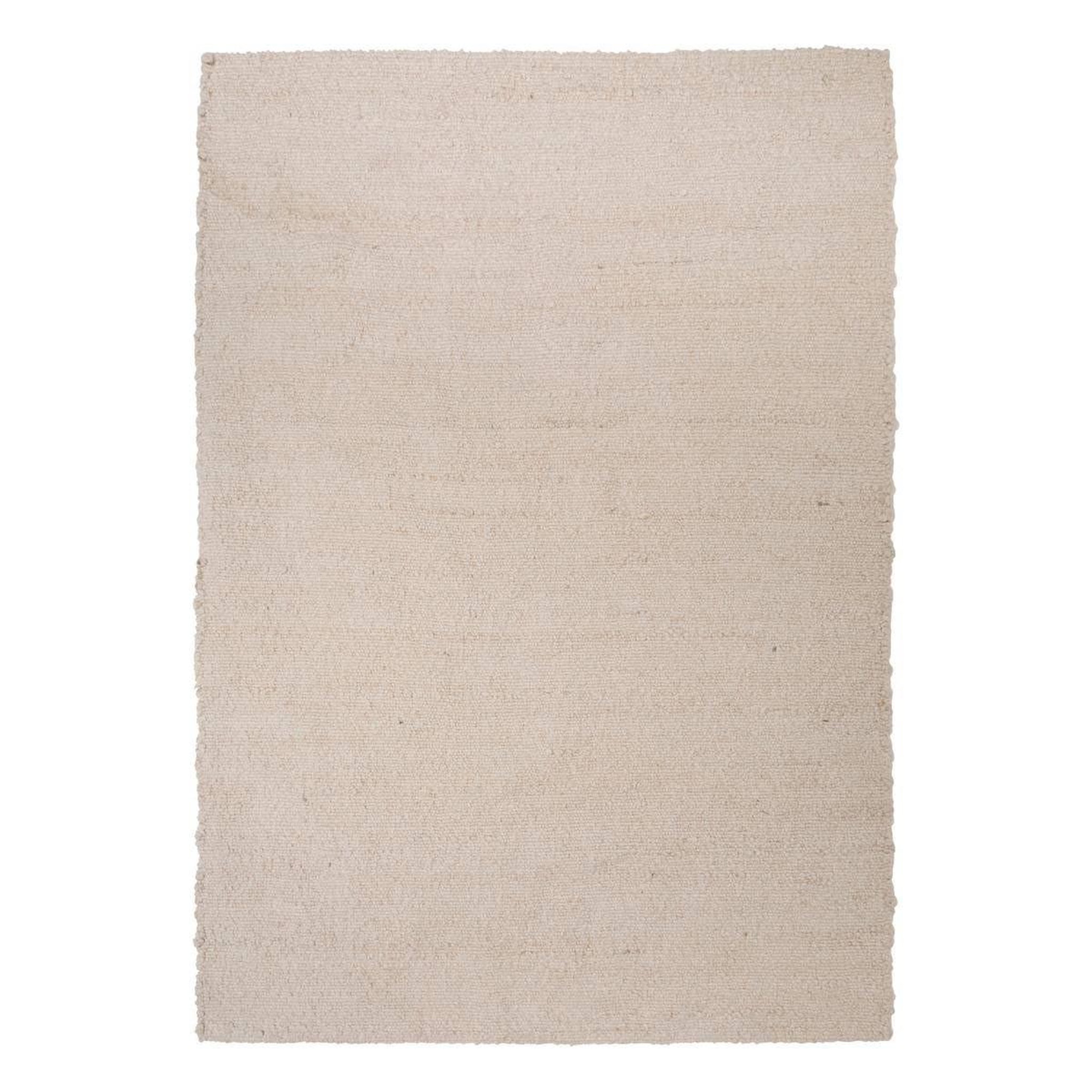 ATMOSPHERA Tapis effet laine  volna  160x230cm ivoire
