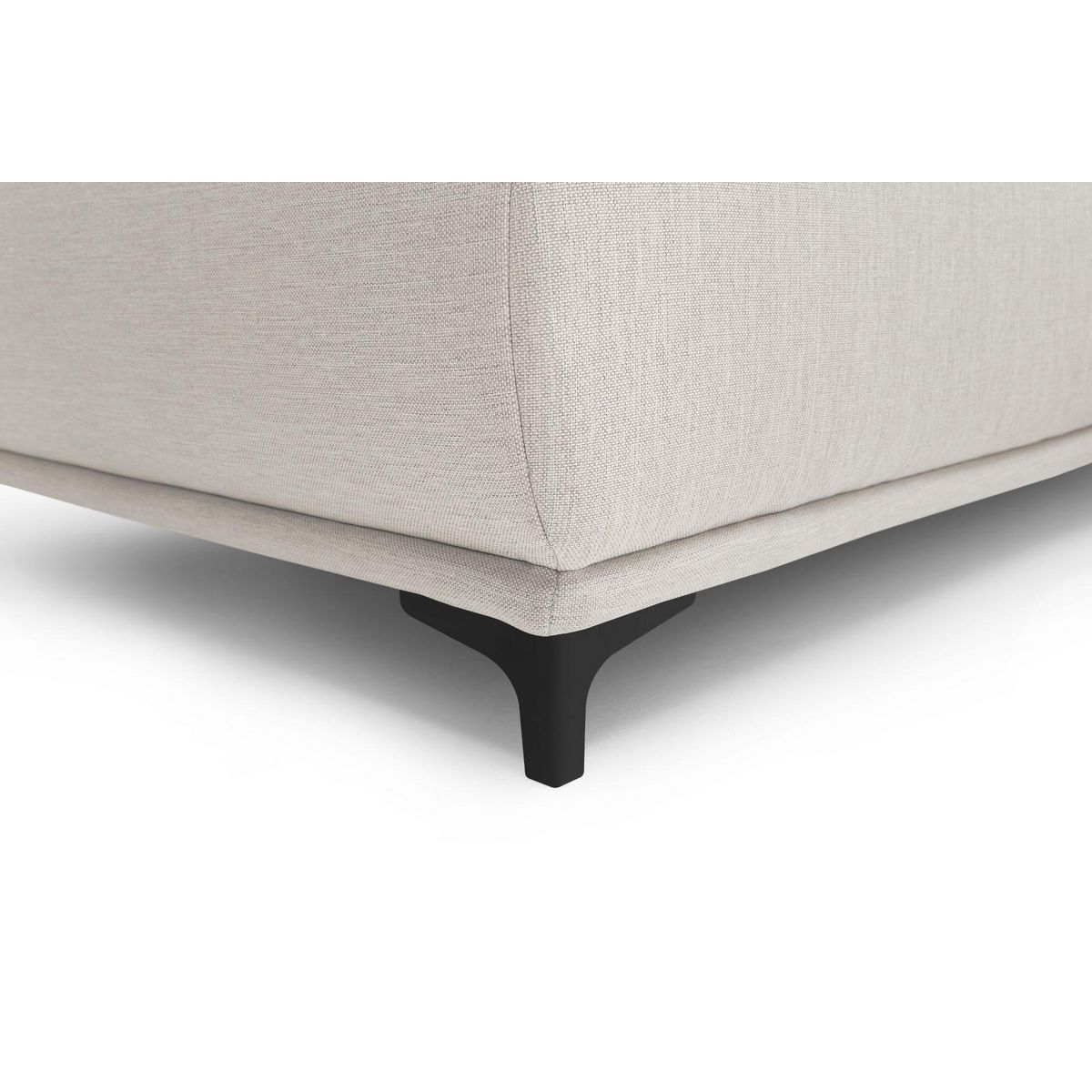 LISA DESIGN Arya - canapé d'angle convertible - avec coffre - 5 places - style contemporain - gauche