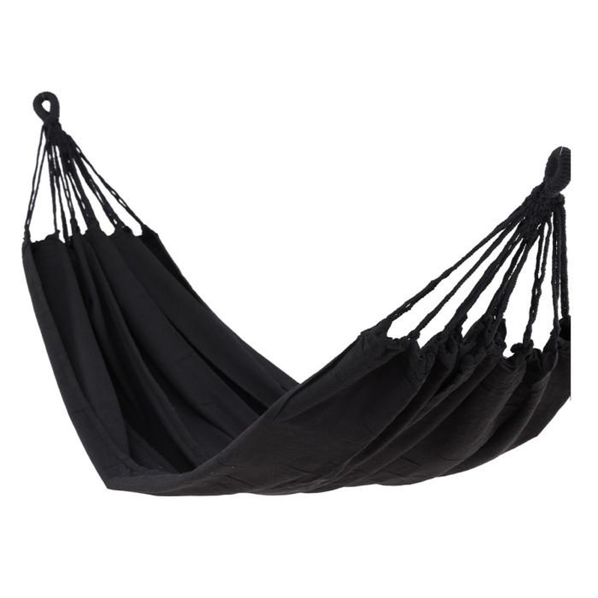 Voir la diapositive 1 : Paris Prix Hamac en Tissu  Hedvig  200cm Noir