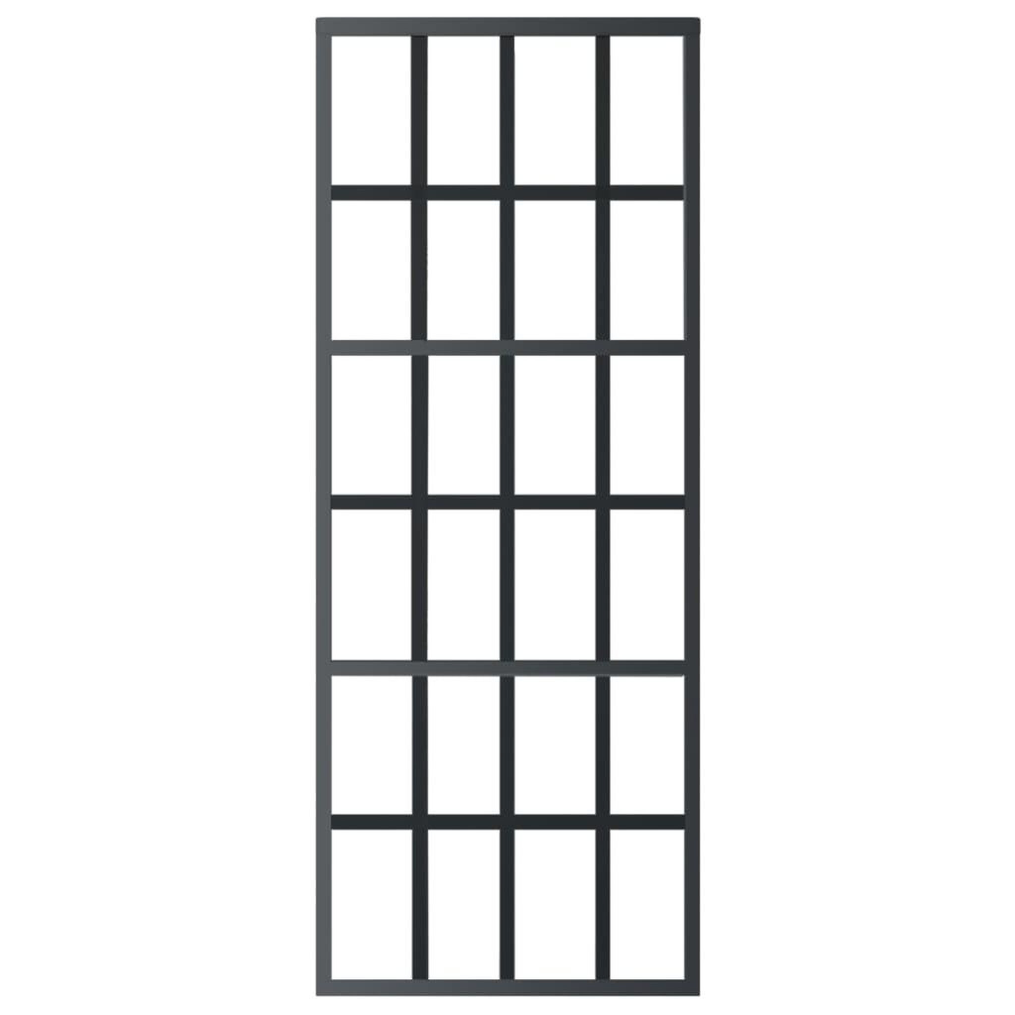 Voir la diapositive 4 : VIDAXL Porte coulissante et quincaillerie Verre ESG/Aluminium 76x205cm