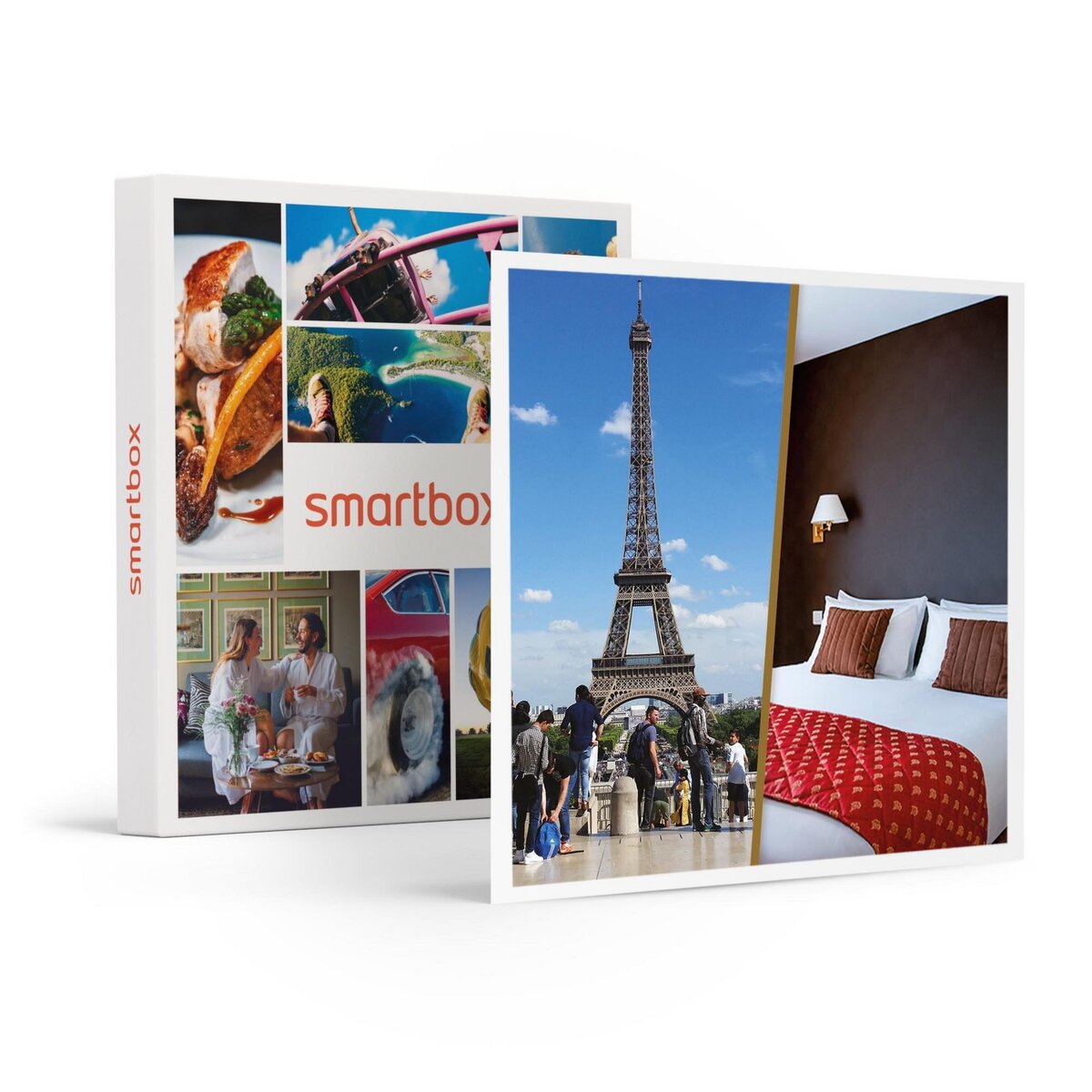 Smartbox Séjour à Paris avec visite guidée d'1h30 de la tour Eiffel - Coffret Cadeau Multi-thèmes