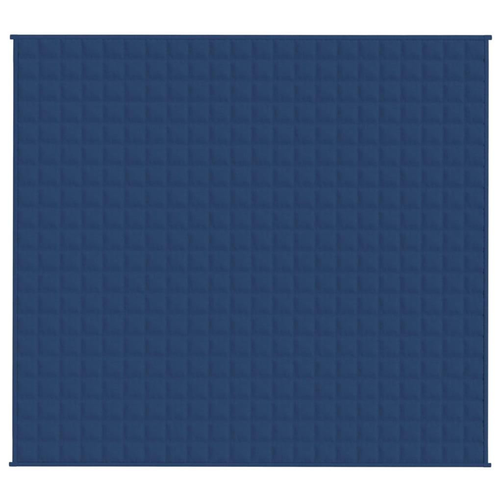 Voir la diapositive 3 : VIDAXL Couverture lestee Bleu 200x230 cm 13 kg Tissu