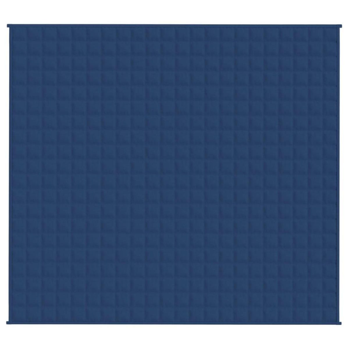 VIDAXL Couverture lestee Bleu 200x230 cm 13 kg Tissu