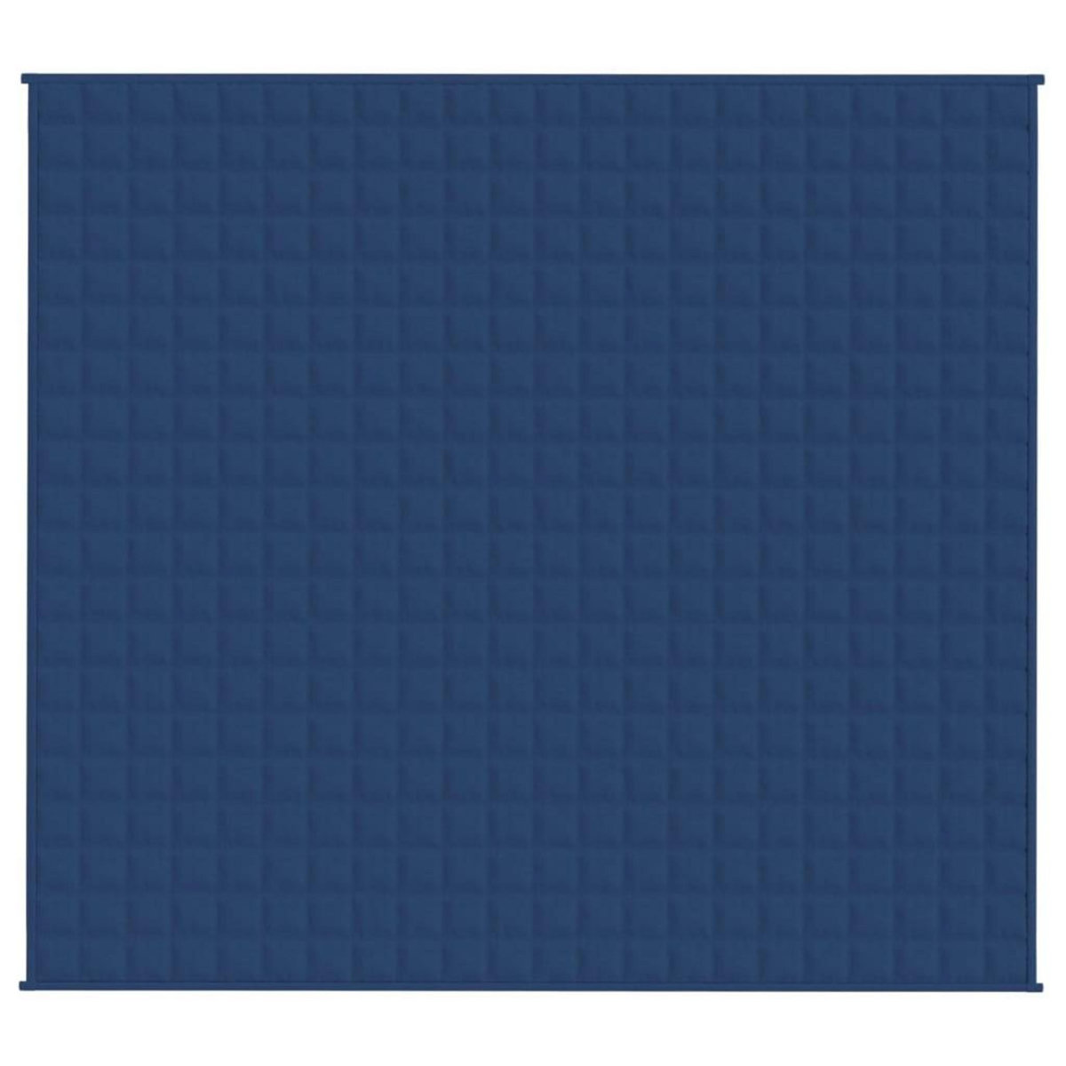 VIDAXL Couverture lestee Bleu 200x230 cm 13 kg Tissu
