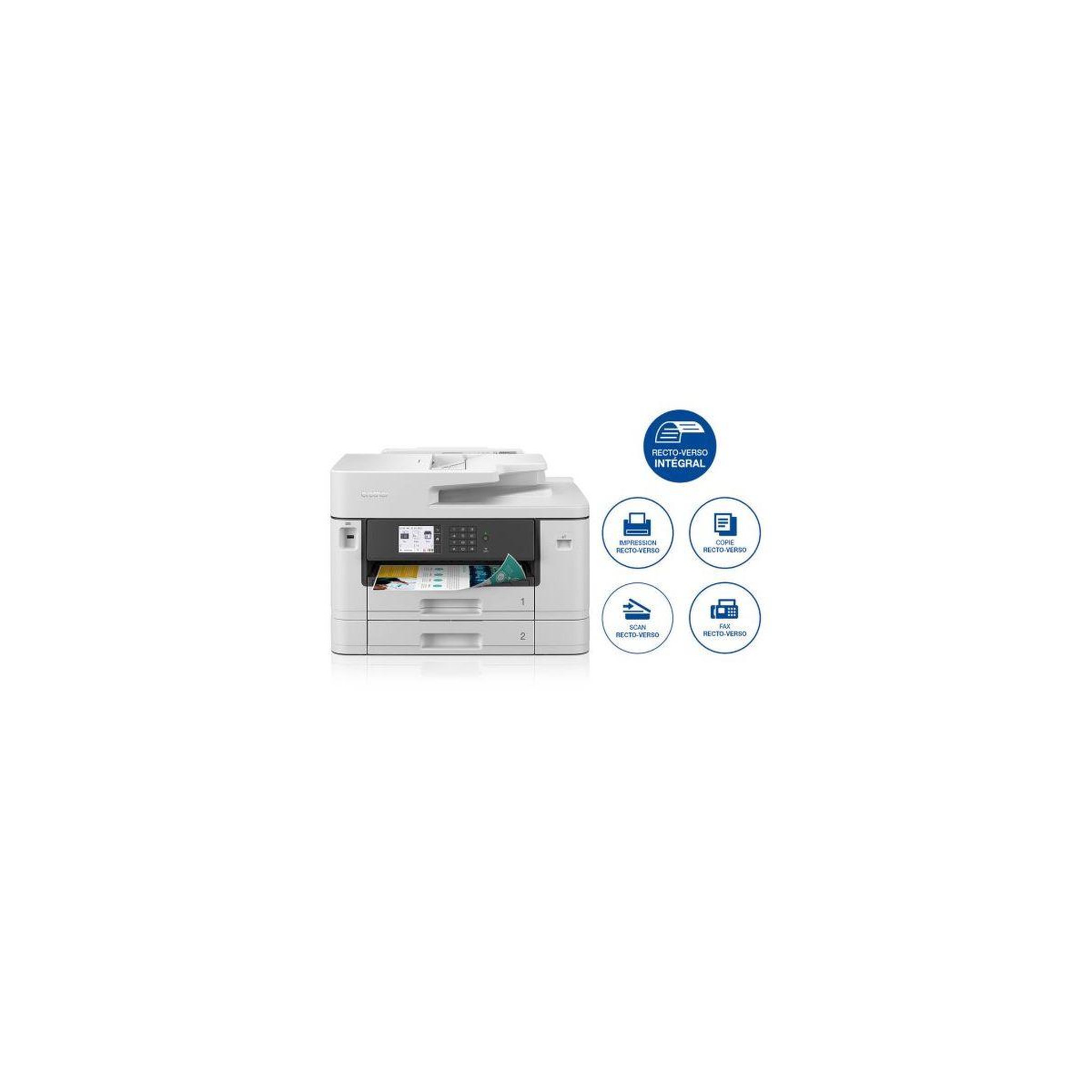Voir la diapositive 3 : Brother Imprimante jet d'encre smart mfc-j5740dw