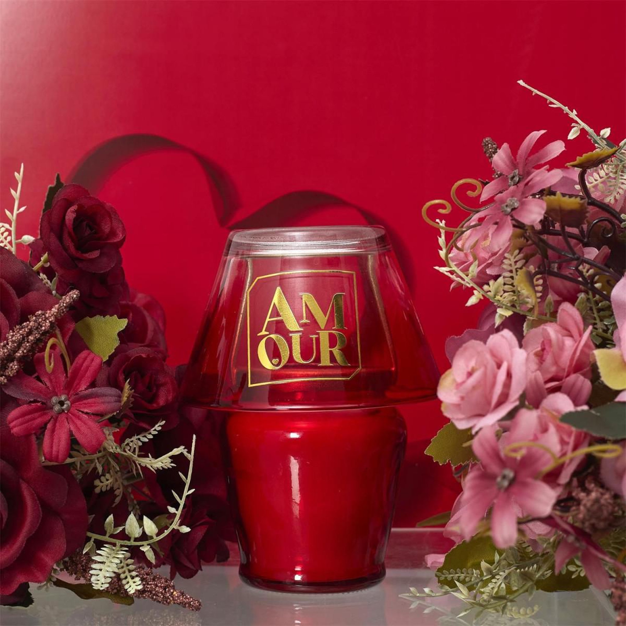 Voir la diapositive 2 : The concept Factory Bougie parfumée lampe  amour  100g rêve poudré