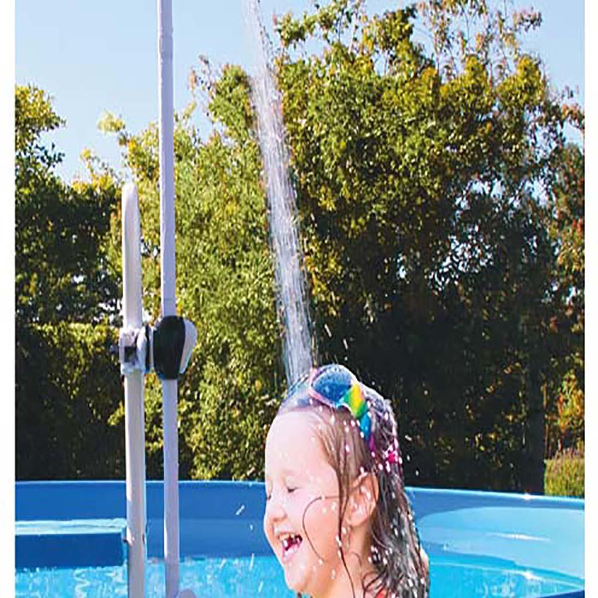 Voir la diapositive 2 : Habitat et Jardin Douche pour piscine hors sol  niagara