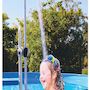 Voir la diapositive 2 : Habitat et Jardin Douche pour piscine hors sol  Niagara