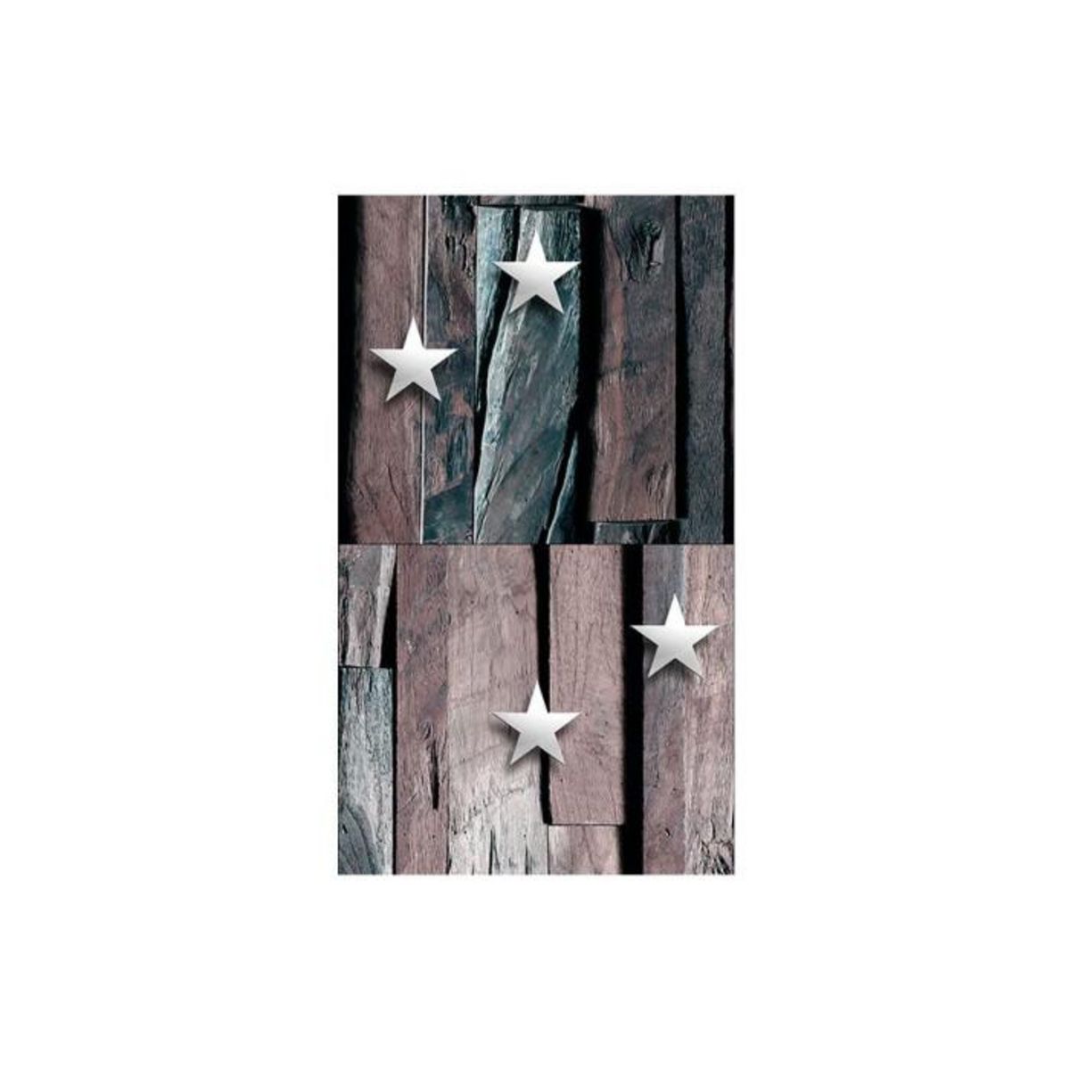 Paris Prix Papier Peint  Stars on Wood  50x1000cm