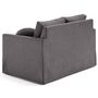 Voir la diapositive 5 : LISA DESIGN Serena - canapé droit déhoussable 2 places en velours