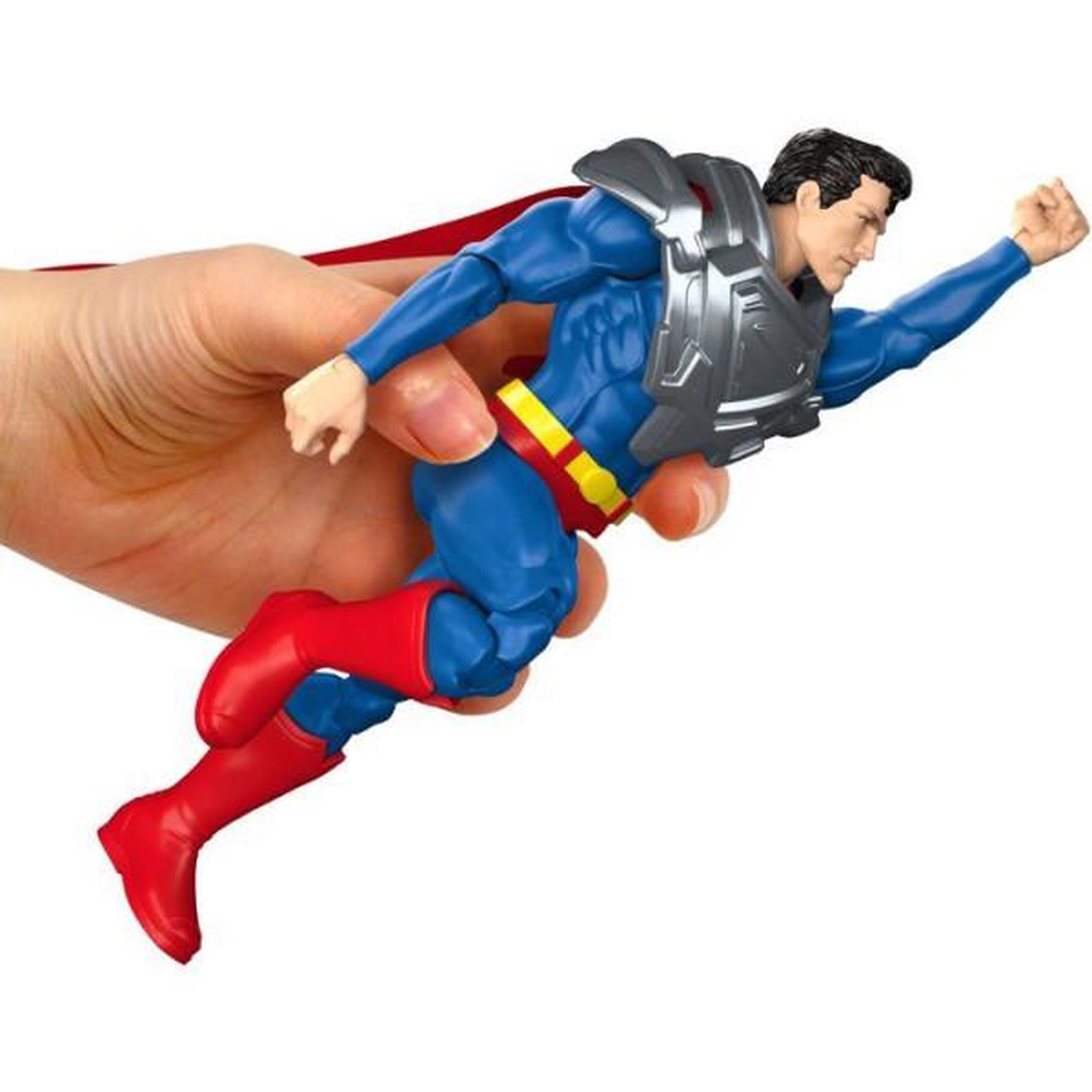 MATTEL Figurine - DC - Superman JNF57 - 15 cm - 22 articulations - Accessoires