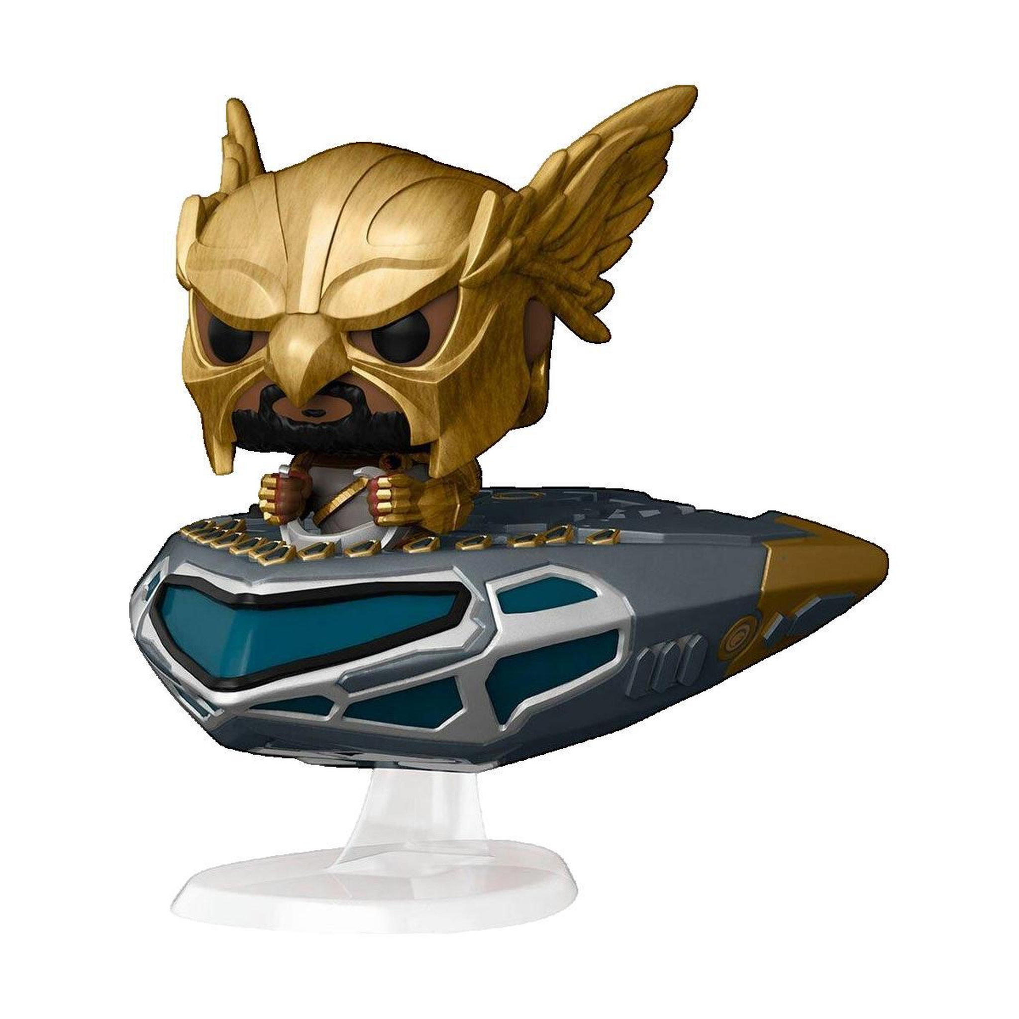 Voir la diapositive 2 : Funko Figurine Funko Hawkman noir et or