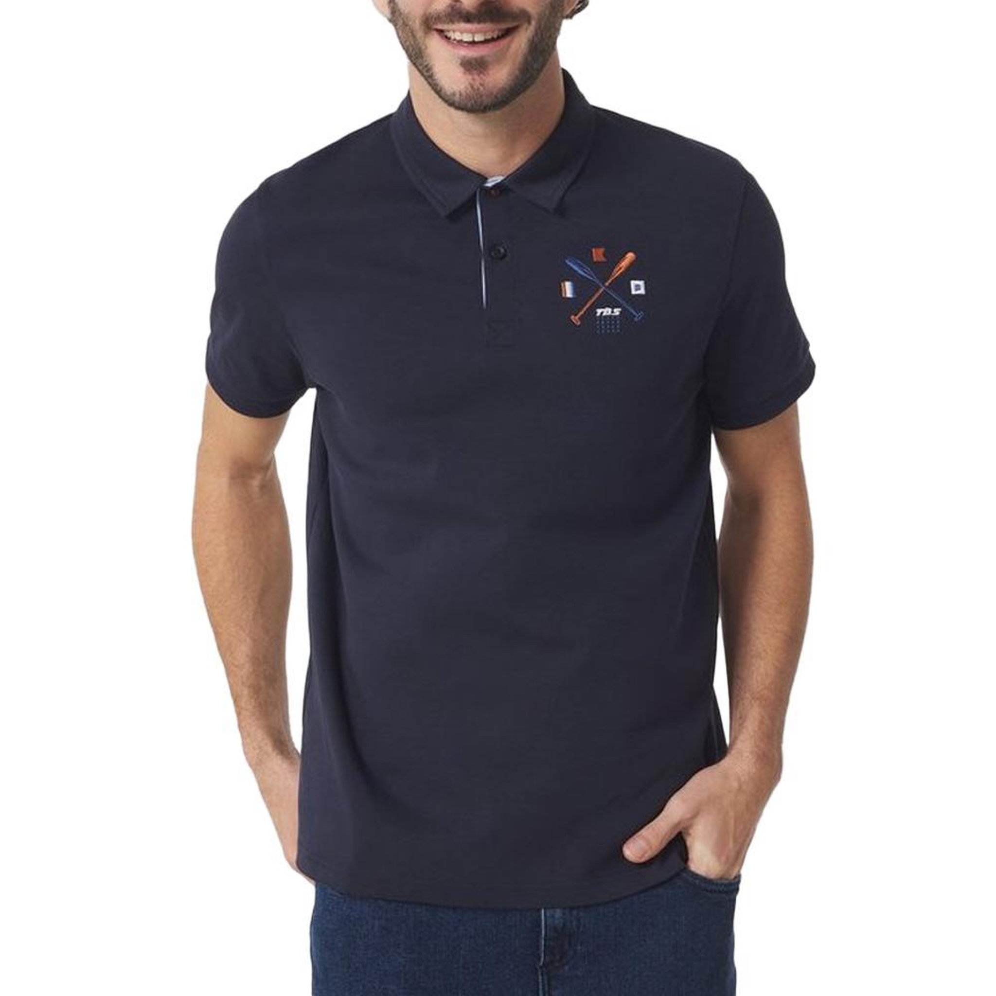 Voir la diapositive 1 : TBS Polo  Homme TBS VOLDEPOL