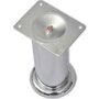 Voir la diapositive 3 : VIDAXL Pieds ronds de canape 8 pcs Chrome 180 mm