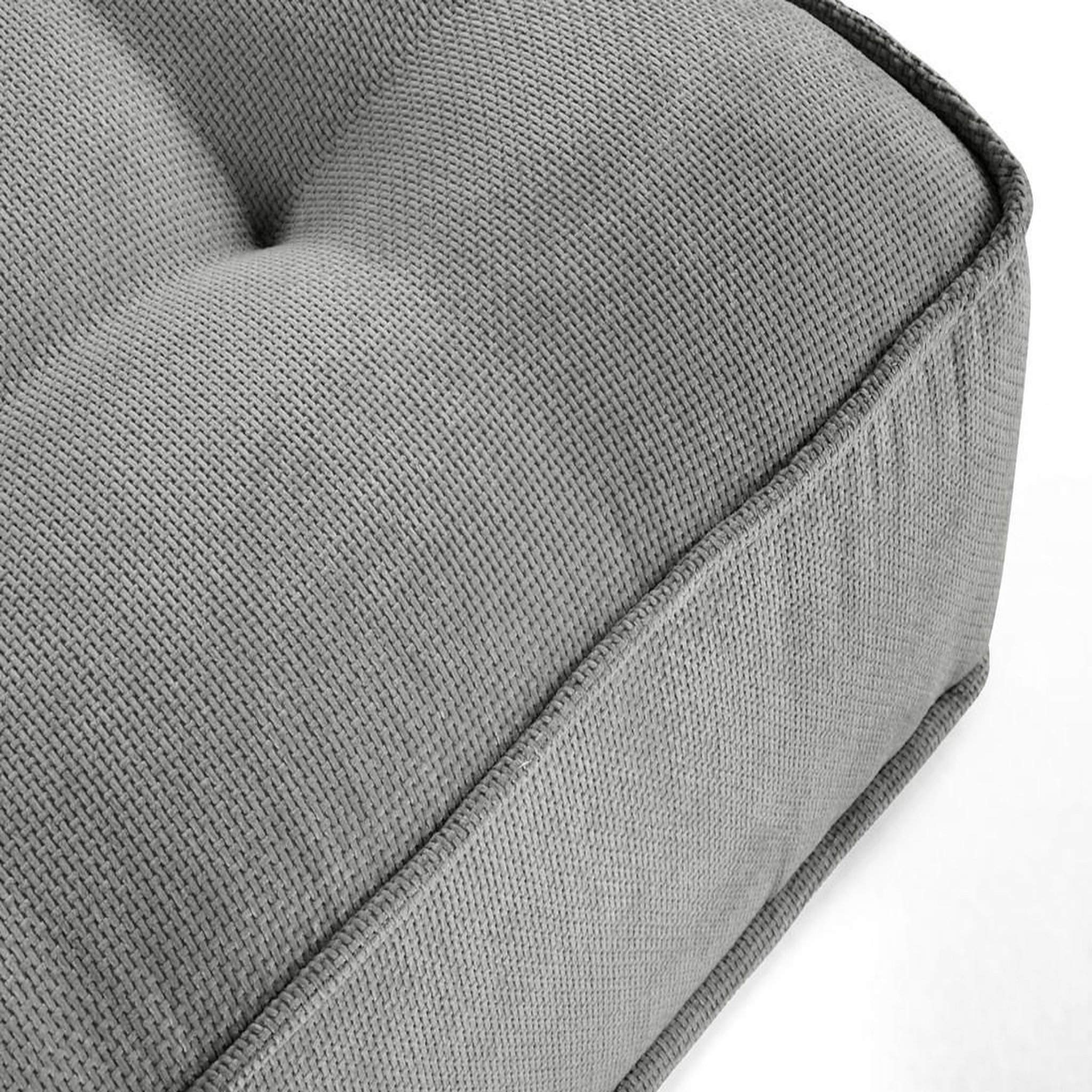 Voir la diapositive 6 : BEST MOBILIER Marisol - canapé panoramique modulable 7 places - velours texturé