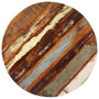 Voir la diapositive 4 : VIDAXL Table de bistro Carree Ø80x75 cm Bois de recuperation massif