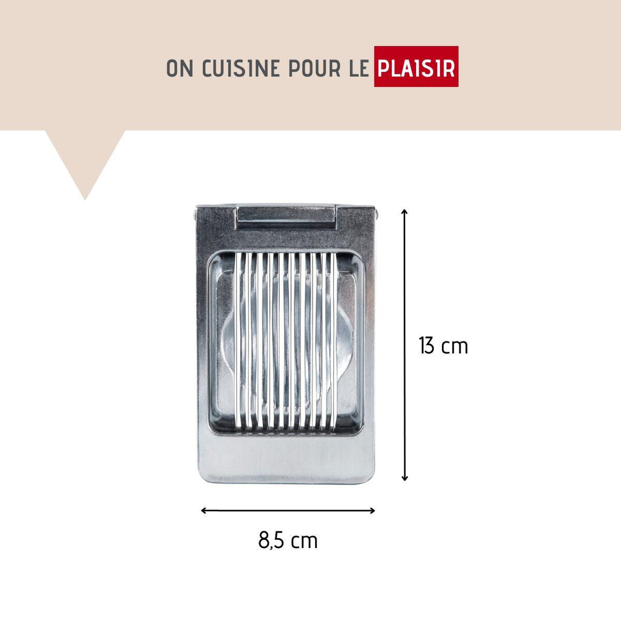 Voir la diapositive 3 : FM PROFESSIONAL Coupe oeuf tranche en inox fm professional divers
