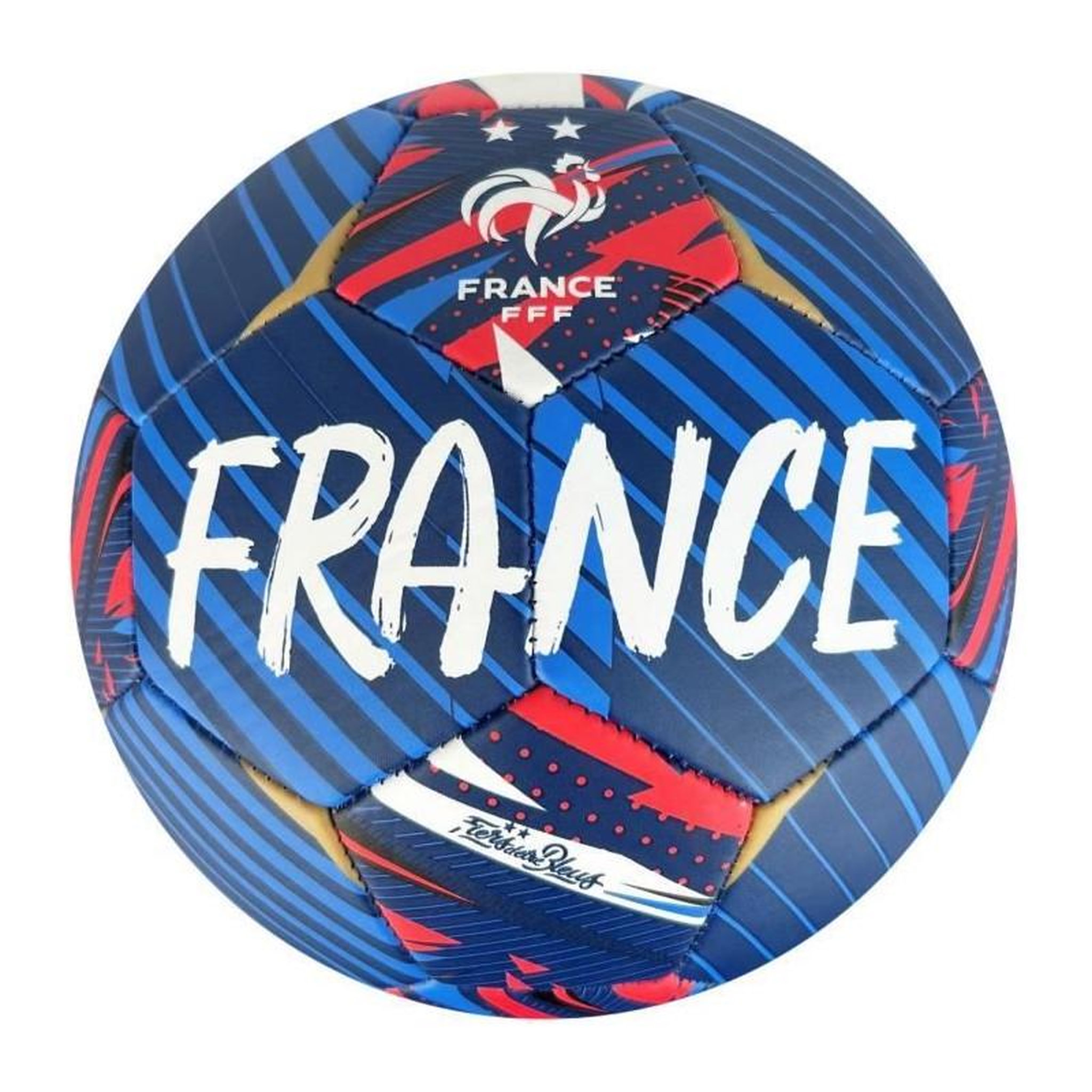 Voir la diapositive 2 : FFF Ballon football - FFF - Jersey Galaxy - T5