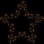 Voir la diapositive 5 : VIDAXL Lumières de Noël silhouette d étoile 115 LED blanc chaud