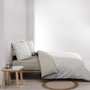 Voir la diapositive 4 : Douceur d'Intérieur Housse de couette 240x220 + 2 taies 100% coton 57fils