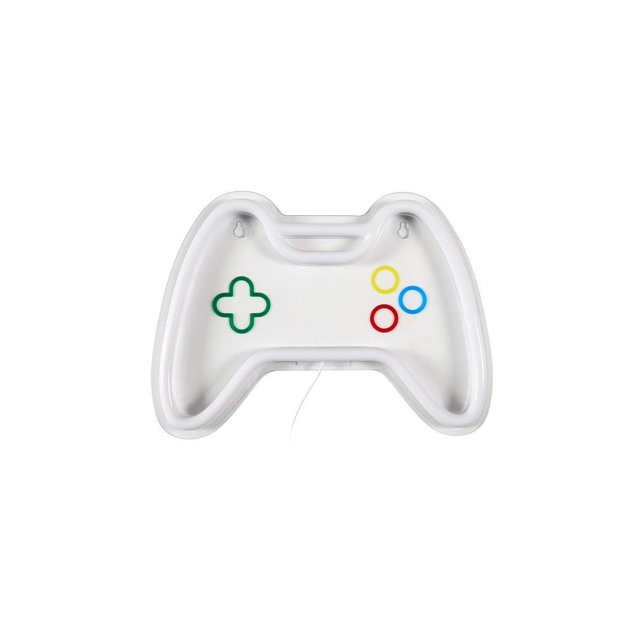 The concept Factory Lampe led effet néon  gaming  24cm jaune